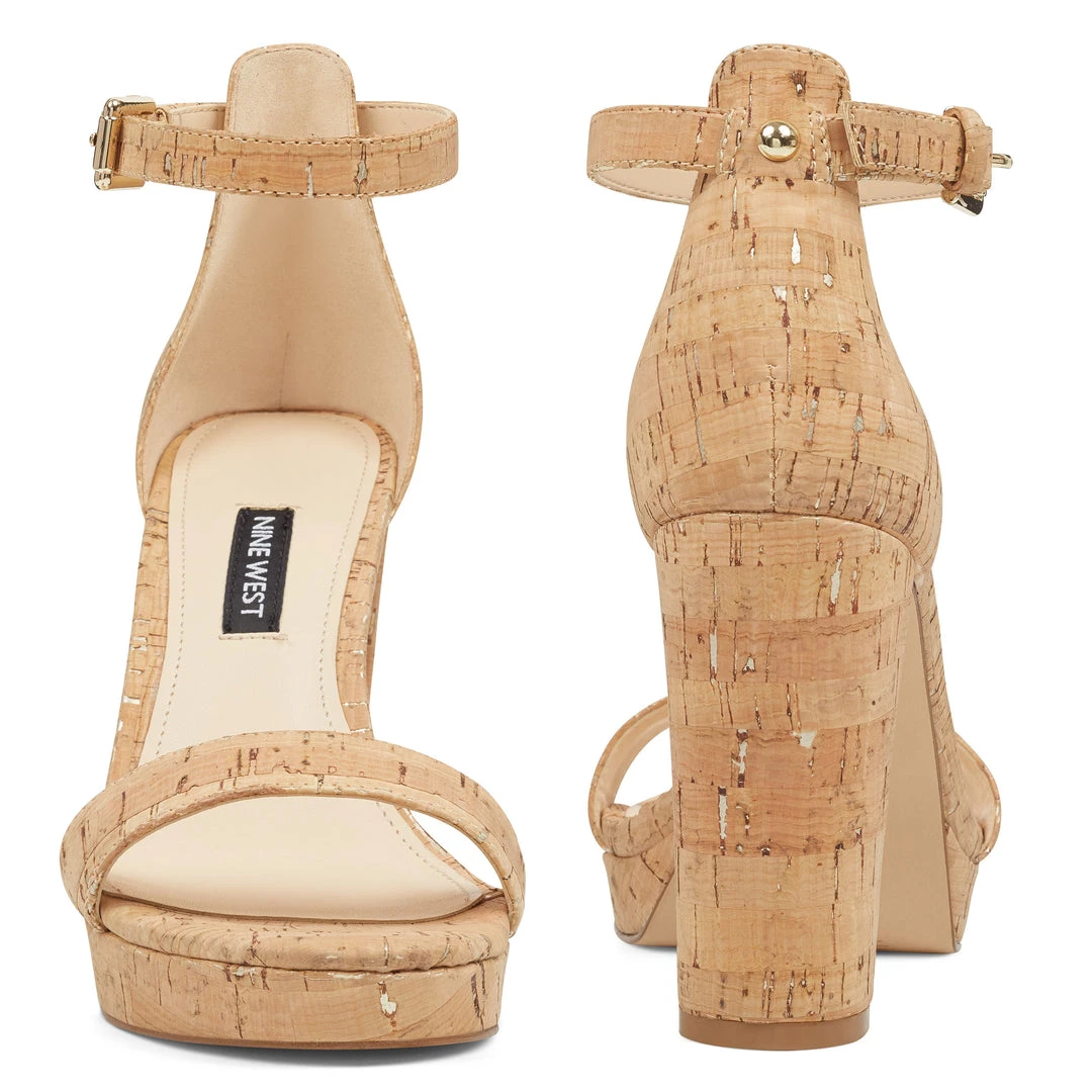 Nine West Dempsey Platform Sandals High Impact Platforms 7 Nine West Dempsey Platform Sandals High Impact Platforms