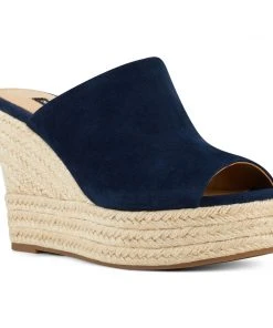 Nine West Denna Espadrille Slide Sandals
