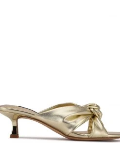 Nine West Heel Appeal Dipa Heeled Slide Sandals