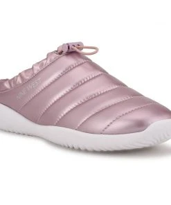 Nine West Metallic Mindset Echo Slip On Sneaker Mules