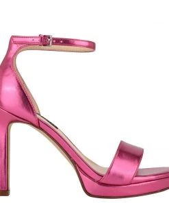 Nine West High Impact Platforms Edyn Ankle Strap Sandals