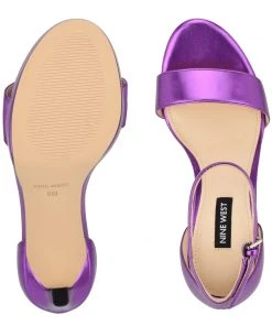 Nine West High Impact Platforms Edyn Ankle Strap Sandals