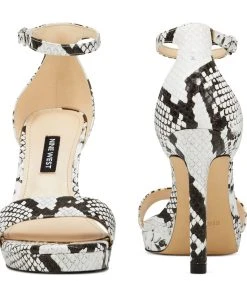 Nine West Heels Edyn Ankle Strap Sandals