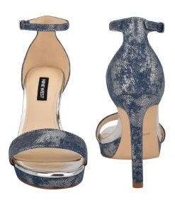 Nine West High Impact Platforms Edyn Ankle Strap Sandals 10 Nine West High Impact Platforms Edyn Ankle Strap Sandals