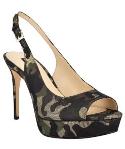Nine West Elle Slingback Platform Sandals