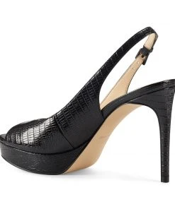 Nine West Elle Slingback Platform Sandals High Impact Platforms