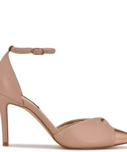 Nine West Eright Pointy Toe Pumps Metallic Mindset