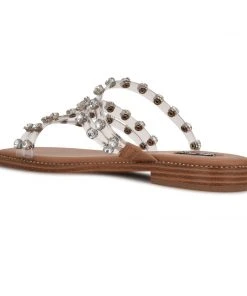 Nine West Evan Flat Slide Sandals