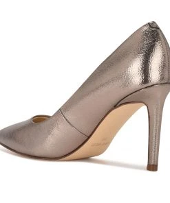 Nine West Ezra Pointy Toe Pumps Metallic Mindset 9 Nine West Ezra Pointy Toe Pumps Metallic Mindset