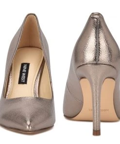 Nine West Ezra Pointy Toe Pumps Metallic Mindset 10 Nine West Ezra Pointy Toe Pumps Metallic Mindset