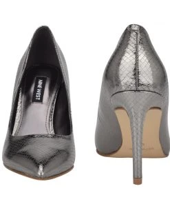 Nine West Metallic Mindset Ezra Pointy Toe Pumps 12 Nine West Metallic Mindset Ezra Pointy Toe Pumps
