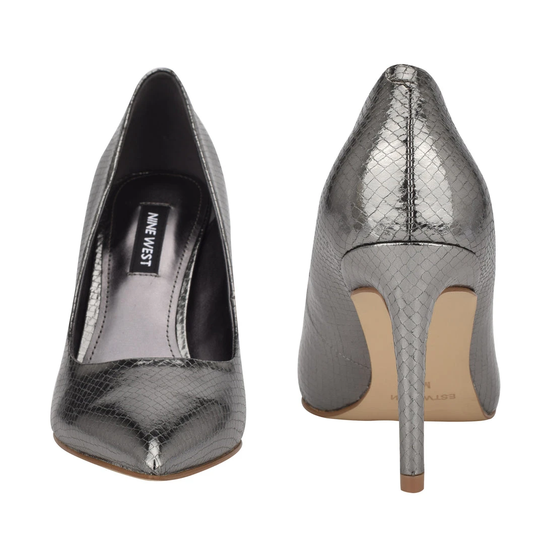Nine West Metallic Mindset Ezra Pointy Toe Pumps 7 Nine West Metallic Mindset Ezra Pointy Toe Pumps
