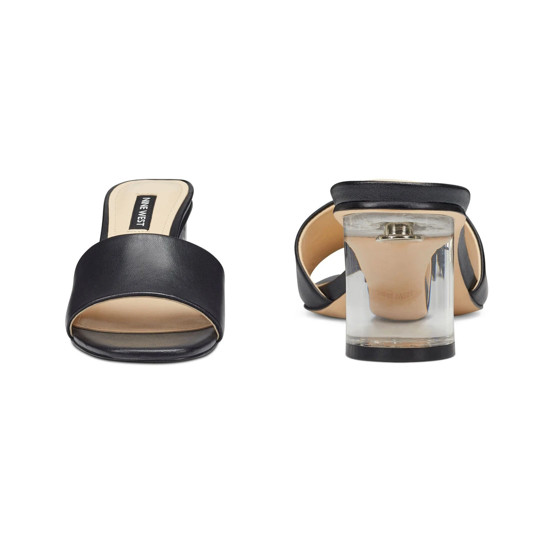 Nine West Fab Open Toe Slide Sandals 7 Nine West Fab Open Toe Slide Sandals