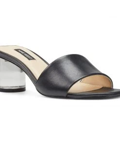 Nine West Fab Open Toe Slide Sandals