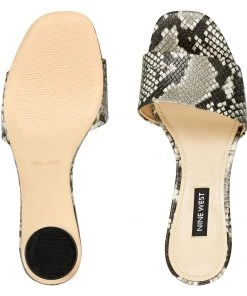 Nine West Fab Open Toe Slide Sandals