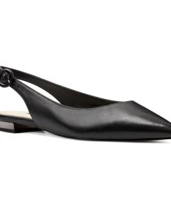 Nine West Fabiana Slingback Flats Mules & Slides