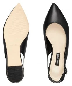 Nine West Fabiana Slingback Flats Mules & Slides