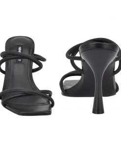 Nine West Fabiola Square-Toe Slide Sandals