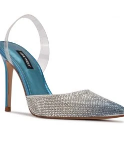 Nine West Fabry Pointy Toe Slingback Pumps The F Collection