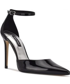 Nine West The F Collection Faiz Pointy Toe Ankle Strap Pumps