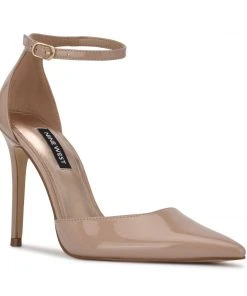 Nine West Faiz Pointy Toe Ankle Strap Pumps The F Collection
