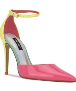 Nine West Faiz Pointy Toe Ankle Strap Pumps The F Collection