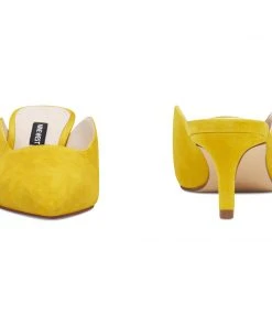 Nine West Famille Pointy Toe Mules Mules & Slides