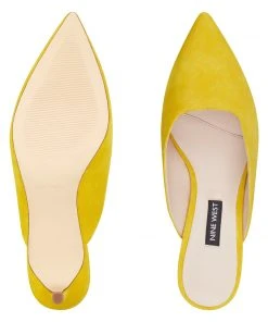 Nine West Famille Pointy Toe Mules Mules & Slides