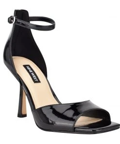 Nine West Heel Appeal Fanny Ankle Strap Sandals