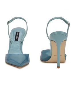 Nine West Fayes Pointy Toe Heeled Slingbacks
