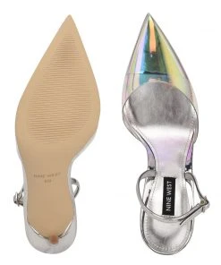 Nine West Fayes Pointy Toe Heeled Slingbacks