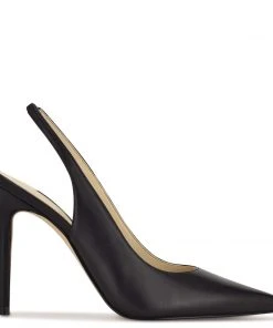 Nine West Feather Pointy Toe Slingback Pumps The F Collection