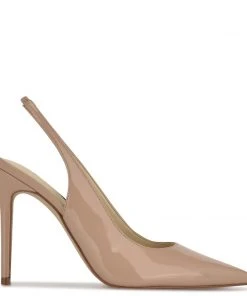 Nine West Feather Pointy Toe Slingback Pumps The F Collection