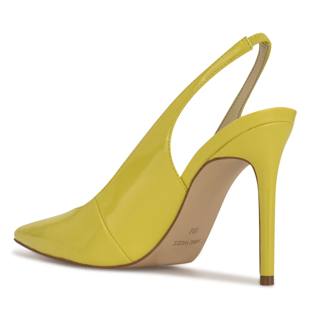 Nine West Feather Pointy Toe Slingback Pumps 5 Nine West Feather Pointy Toe Slingback Pumps