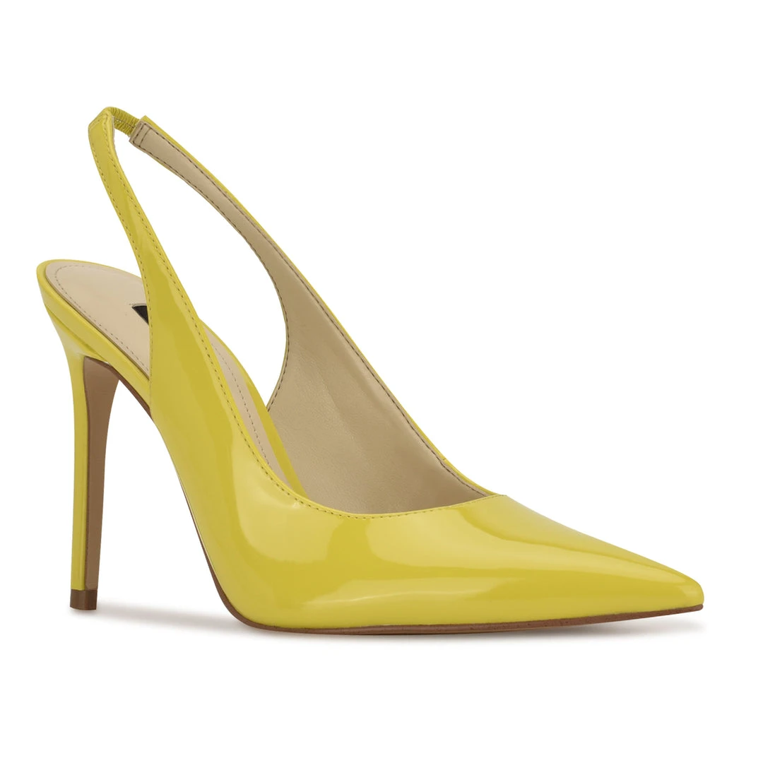 Nine West Feather Pointy Toe Slingback Pumps 4 Nine West Feather Pointy Toe Slingback Pumps