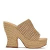 Nine West Fefee Platform Slide Sandals Weave Got You