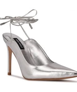 Nine West Feya Ankle Wrap Dress Pumps