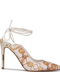 Nine West The F Collection Feya Ankle Wrap Dress Pumps