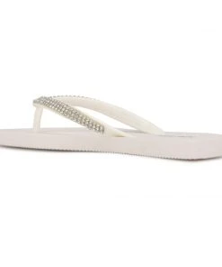 Nine West Flips Thong Sandals Fun Flats