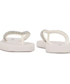 Nine West Flips Thong Sandals Fun Flats