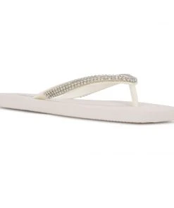Nine West Flips Thong Sandals Fun Flats