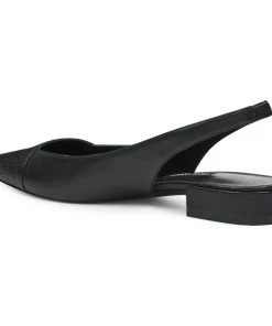 Nine West Forlove Pointy Toe Slingback Flats