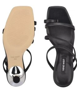Nine West Franie Heeled Slide Sandals