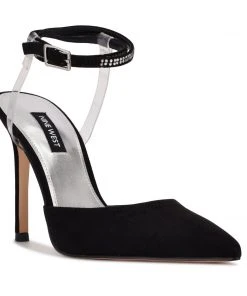 Nine West New Frant Ankle Wrap Pumps