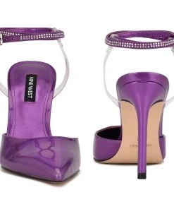 Nine West New Frant Ankle Wrap Pumps