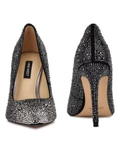 Nine West Fresh Rhinestone Pointy Toe Pumps The F Collection