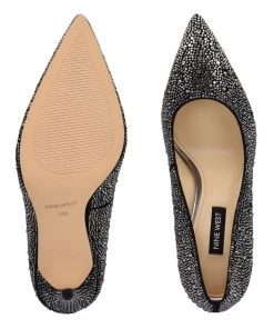 Nine West Fresh Rhinestone Pointy Toe Pumps The F Collection