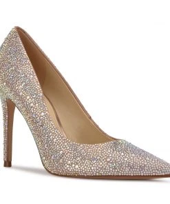 Nine West Fresh Rhinestone Pointy Toe Pumps The F Collection