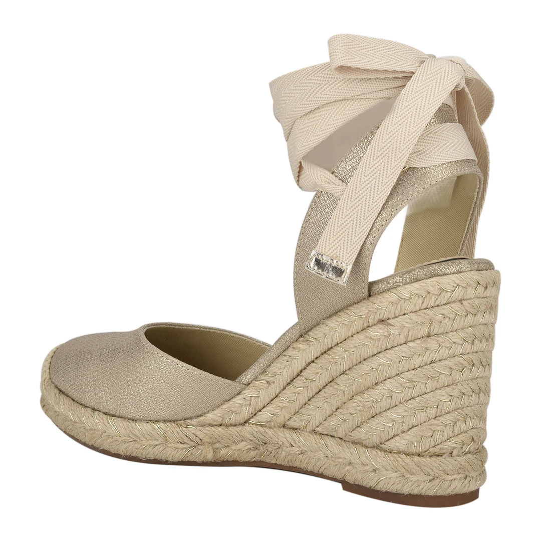 Nine West Friend Ankle Wrap Espadrille Wedge Sandals Lace It Up 5 Nine West Friend Ankle Wrap Espadrille Wedge Sandals Lace It Up