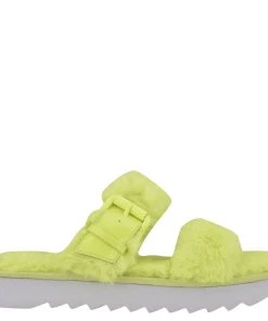 Nine West Color Pop Funkie Cozy Flat Slide Sandals